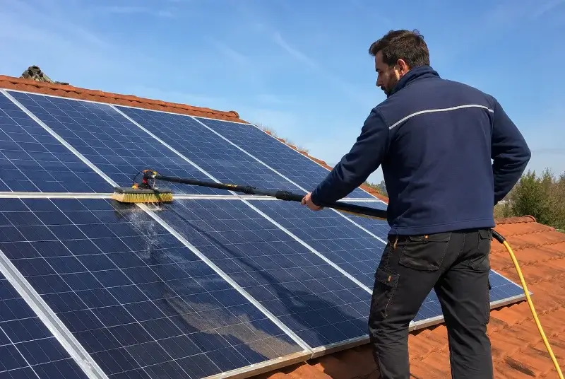 Nettoyage et entretien de panneaux solaires à Florensac