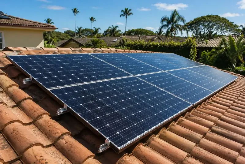 Installation de panneaux solaires à Florensac