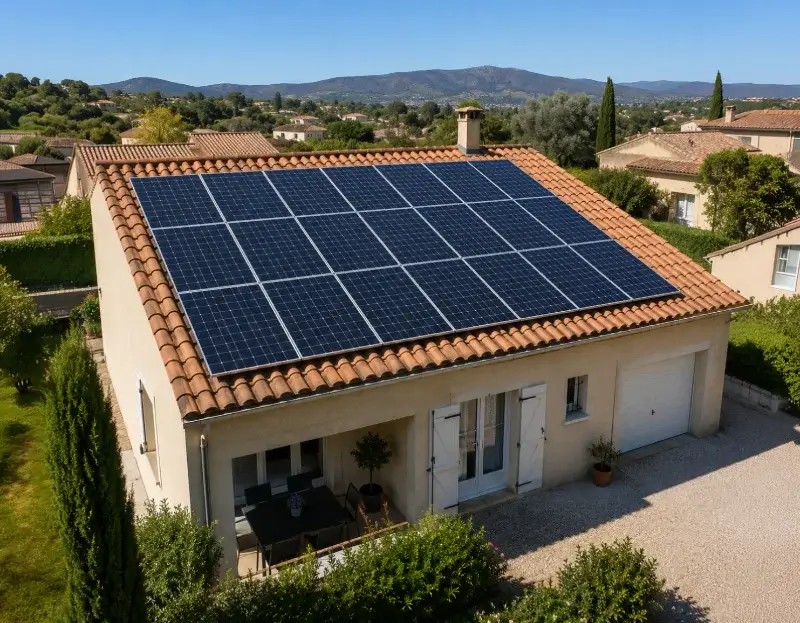 Prime à l'autoconsommation panneaux solaires Florensac — aide financière de l'État